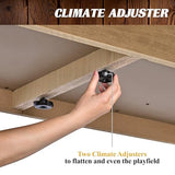 Barrington Billiards 9' Urban Shuffleboard Table with Scratch-Resistant Playfield and 8 Puck Set Barrington Billiards