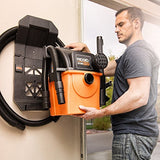 RIDGID Wet Dry Vacs VAC5000 Portable Wall Mount Wet Dry Vacuum Cleaner for Shop or Garage, 5-Gallon, 5.0 Peak Horsepower, Small Shop Vacuum Cleaner for Garage or Home RIDGID