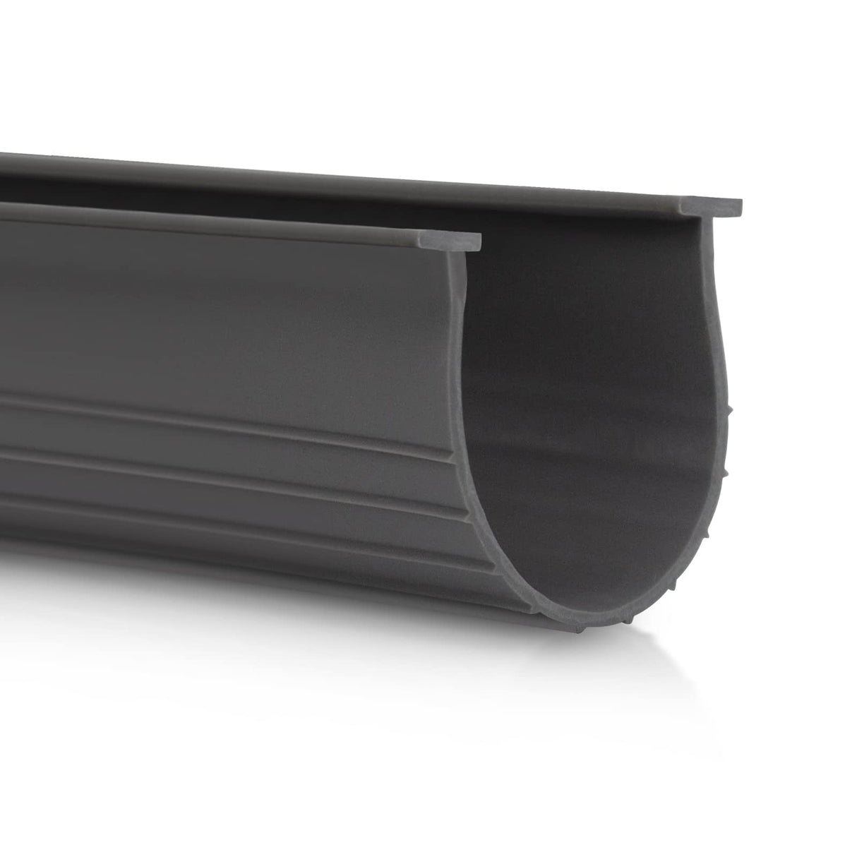 3" Garage Door Bottom Seal Weatherstrip in Grey - 1/4" T Style - All Widths(16' Wide Door) Earthtec