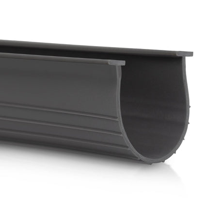 3" Garage Door Bottom Seal Weatherstrip in Grey - 1/4" T Style - All Widths(16' Wide Door) Earthtec