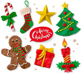 CiaraQ Small Modeling Clay Set, 32 Colors Safe & Non-Toxic Oven Bake Polymer Clay Starter Kit for Kids/Beginners CiaraQ