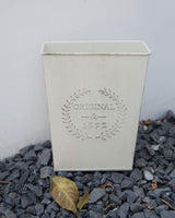 LESEN Set of 2 Farmhouse Metal Wall Planter,Rustic Wall Decor Country Hanging Wall Vase Box for Plants Flower Home Decoration LESEN