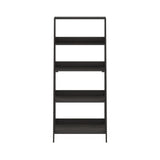 Furinno Ladder Bookcase Display Shelf, 5-Tier, Espresso Furinno