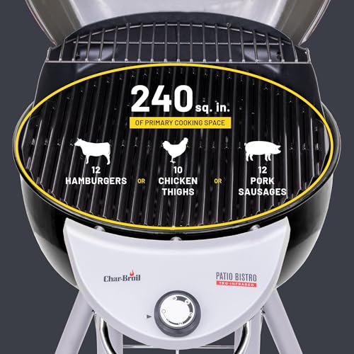 Char-Broil® Patio Bistro® TRU-Infrared Electric Grill, Black - 20602107 Char-Broil