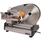 NESCO Stainless Steel Food Slicer Adjustable Thickness, 8.7",Silver Nesco