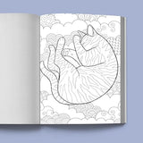 Stress Relief Cat Coloring Book: Calming and Adorable Designs for Adults WoodArtSupply