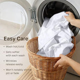 California Design Den Queen Sheet Set - Luxury 600 Thread Count Sateen, 100% Cotton Deep Pocket Queen Sheets with All Around Elastic, Snug Fit, Hotel Quality Bedding Set - White