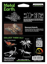 Metal Earth Steampunk Butterfly 3D Metal Model Kit Fascinations