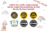 Lulu Jr. My Comic Book Making Kit, Multicolor, 6.75" x 10.25" Lulu Jr.