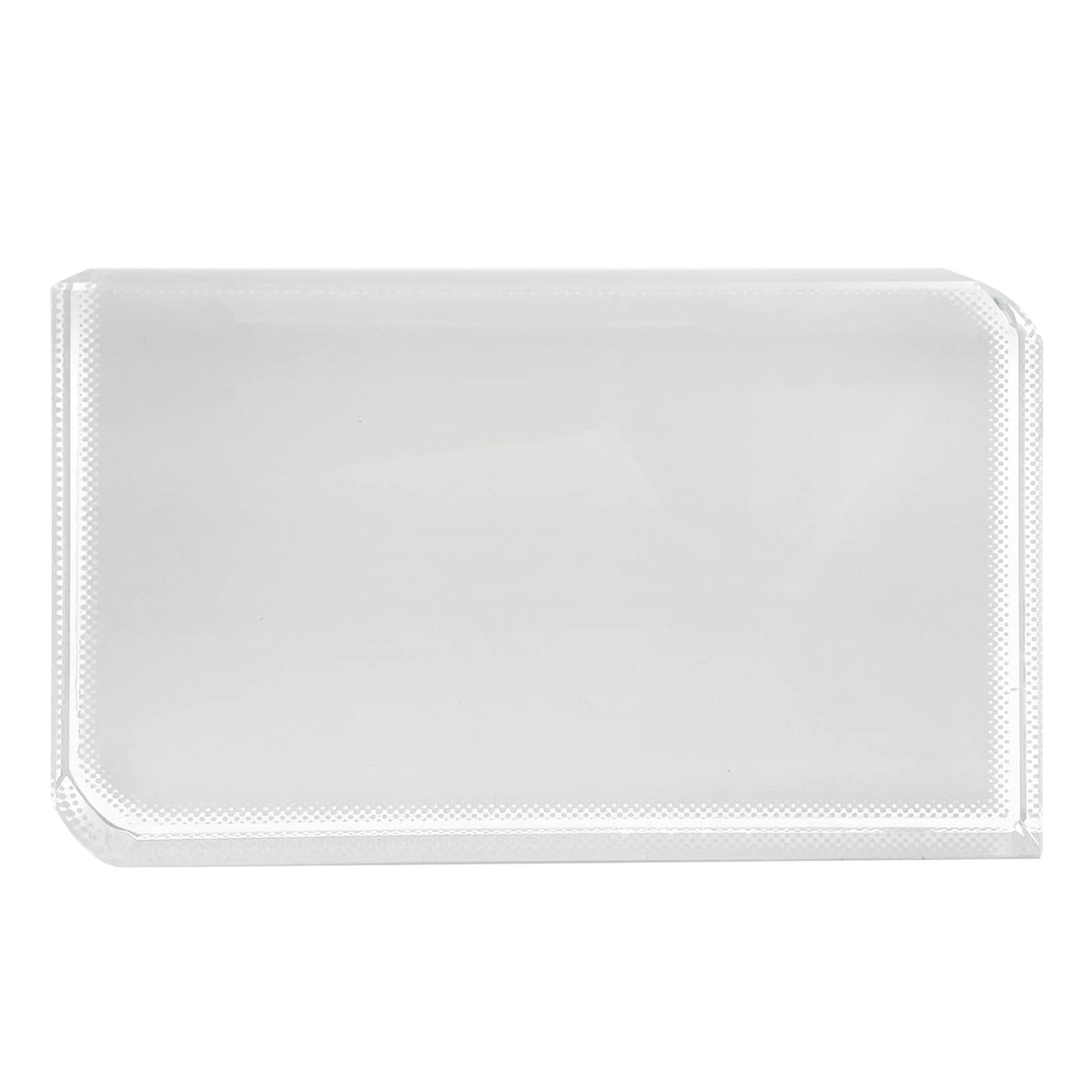 Ismosm Sublimation Blanks Crystal Tabletop Decor Decorative Signs Plaques Custom Photo Frame DIY Picture Frame (Blank - Rectangle) Ismosm