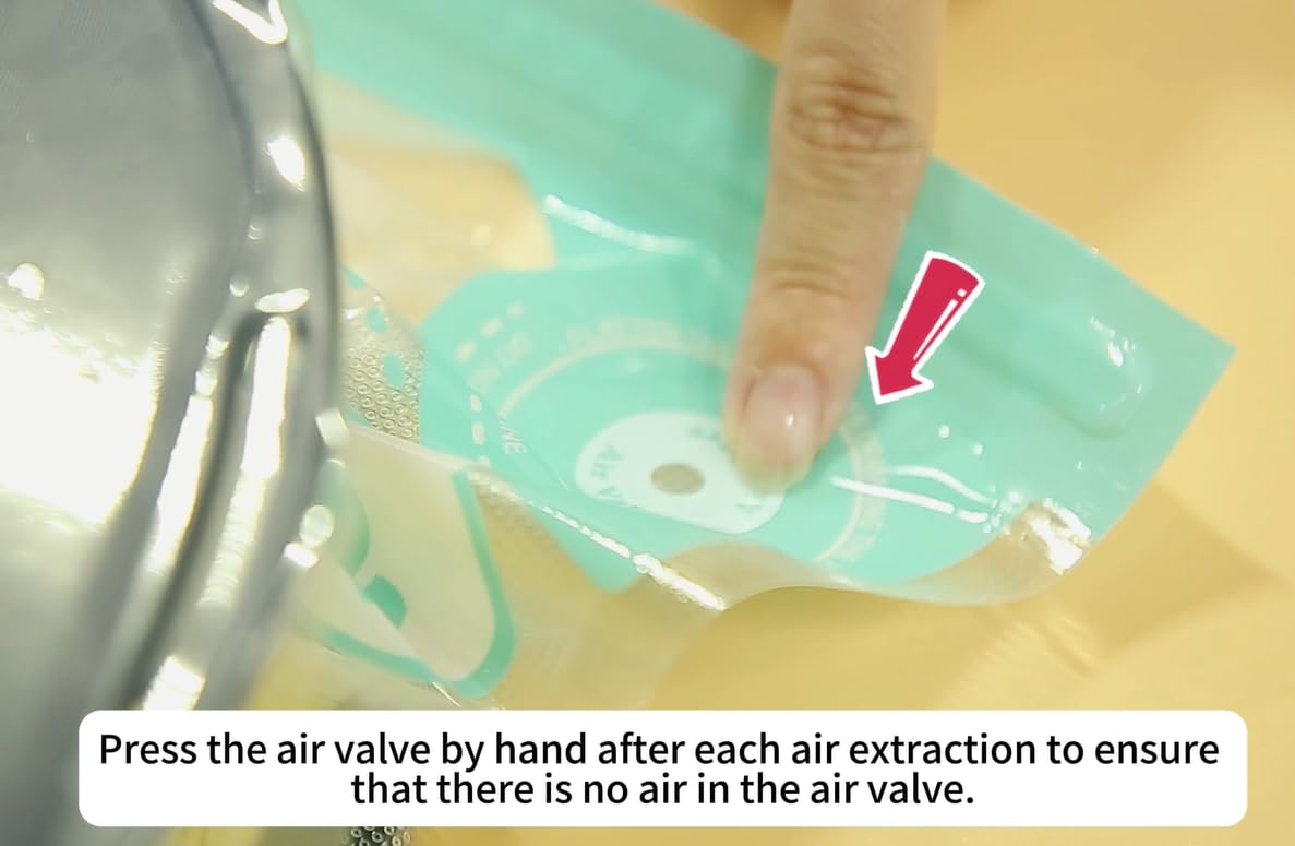 Domsanistor 3D Printer Filament Storage Bags Vacuum Kit,10Pcs Thicken Filament Vacuum Bags with 1*Automatic Pump/4*Clips, 11.8x13.4in Filament Bags for Keeping 1kg Spool Filament Dry Domsanistor