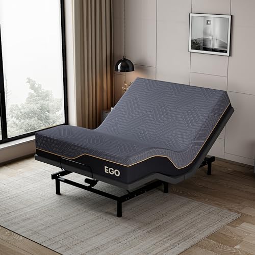 Copper Gel Memory Foam Mattress, 14 Inch Cal King Size Memory Foam Mattress, CertiPUR-US Certified, Bed in a Box, Black MLILY