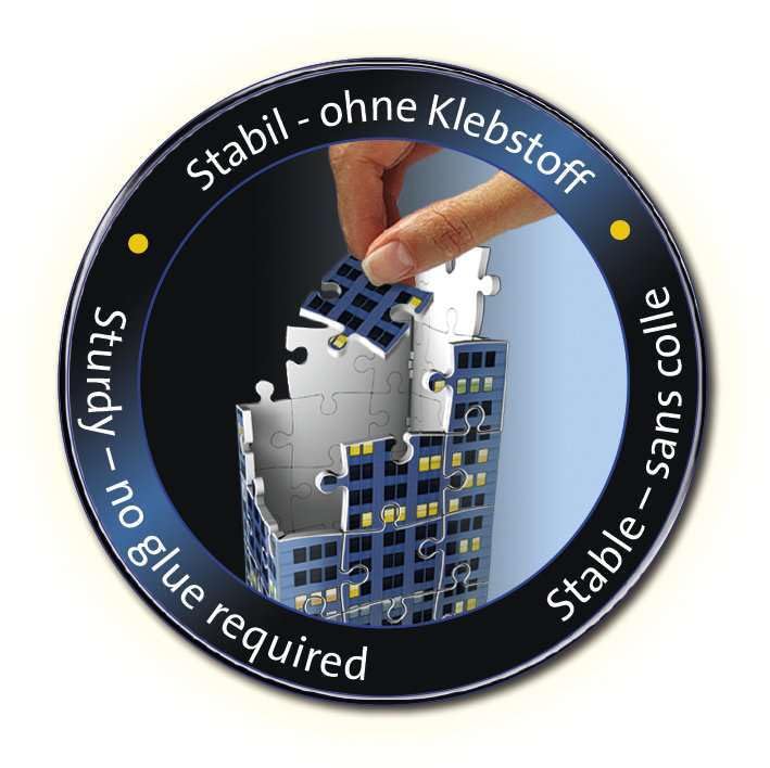 Ravensburger - Chrysler Building 3D Puzzle - Night Edition - 216 Piece 3D Jigsaw Puzzle for Kids and Adults - Easy Click Technology Means Pieces Fit Together Perfectly Ravensburger