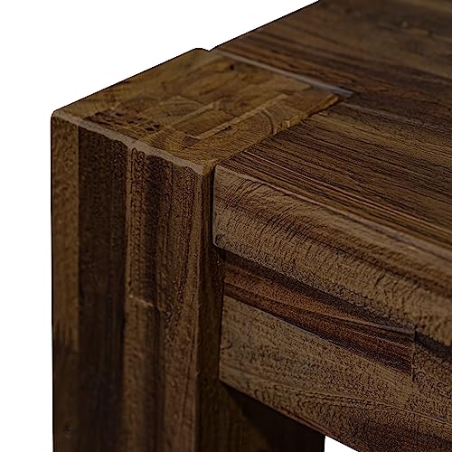 East West Furniture LM7-07-T Lismore Modern Dining Rectangle Rustic Farmhouse Table, 40x72 Inch, Jacobean East West Furniture
