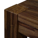 East West Furniture LM7-07-T Lismore Modern Dining Rectangle Rustic Farmhouse Table, 40x72 Inch, Jacobean East West Furniture
