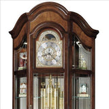 Howard Miller Majestic II Floor Clock, Wood Curio Cabinet, Triple Chimes & Pendulum Volume Control Storage Cabinets, Led Illuminated Shelves Best for Home Decor, Office & Farmhouse Howard Miller