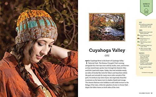 Knitting the National Parks: 63 Easy-to-Follow Designs for Beautiful Beanies Inspired by the US National Parks (Knitting Books and Patterns; Knitting Beanies) WoodArtSupply