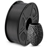 SUNLU PLA 3D Printer Filament PLA Filament 1.75mm, Neatly Wound PLA 3D Printing Filament 1.75mm, Dimensional Accuracy +/- 0.02 mm, Fit Most FDM 3D Printers, 1kg Spool (2.2lbs), PLA Black SUNLU
