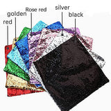 ORJ Sublimation Sequin Pillow Case Blanks 16''x16'' Flip Reversible Mermaid Decorative Personalized Cushion Throw Pillow Covers for Kids (Golden) ORJ