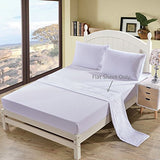 Queen Size Flat Sheet Single - 300 Thread Count 100% Egyptian Cotton Quality - Hotel Collection Luxury Flat Sheet Sold Separately - White Meicotton Bedding