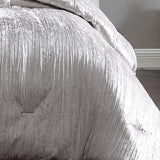 Riverbrook Home Turin Comforter Set, Queen, Silver, 7-Piece Set Riverbrook Home