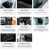 VAULTEK Essential Series Quick Access Handgun Safe with Auto Open Door and Rechargeable Lithium-ion Battery (SE20) (Slider Safe) VAULTEK