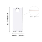 CraftPanel 30 PCS Sublimation Ornaments Blanks Bulk Hardboard Rectangle 1.34"x3.23",MDF Christmas Sublimation Blank Ornaments for Heat Press Transfer CraftPanel