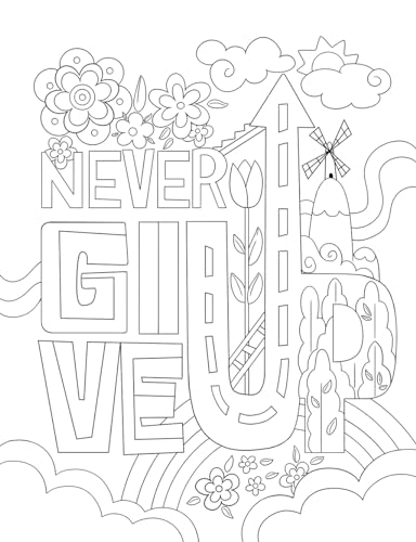 Girl Power Coloring Book for Kids Ages 8-12: Positive Affirmation Quotes Designed to Inspire, Boost Confidence and Self-Esteem