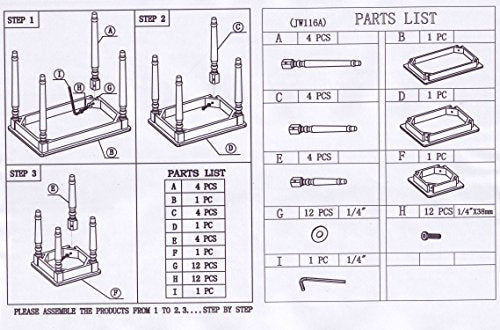 Frenchi Furniture 3 Piece Nesting Table Set Frenchi Furniture