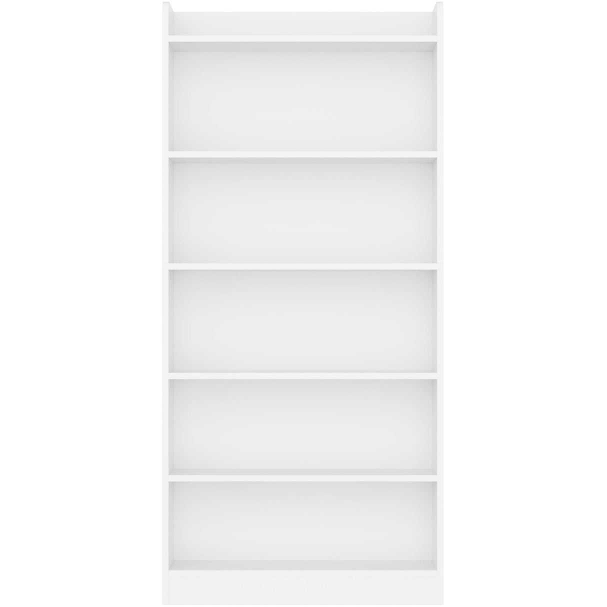 Yaheetech 6-Tier Open Bookcase and Bookshelf, Modern Simple Floor Standing Display Storage Shelves with Top Open Compartment for Home Office, Living Room, Bed Room - White Yaheetech