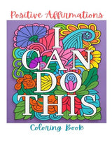 Positive Affirmations - Coloring Book WoodArtSupply