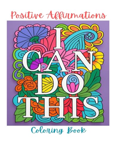 Positive Affirmations - Coloring Book WoodArtSupply