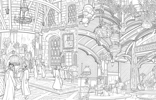 Hogwarts Legacy: The Official Coloring Book: Color Your Legacy (Harry Potter) WoodArtSupply