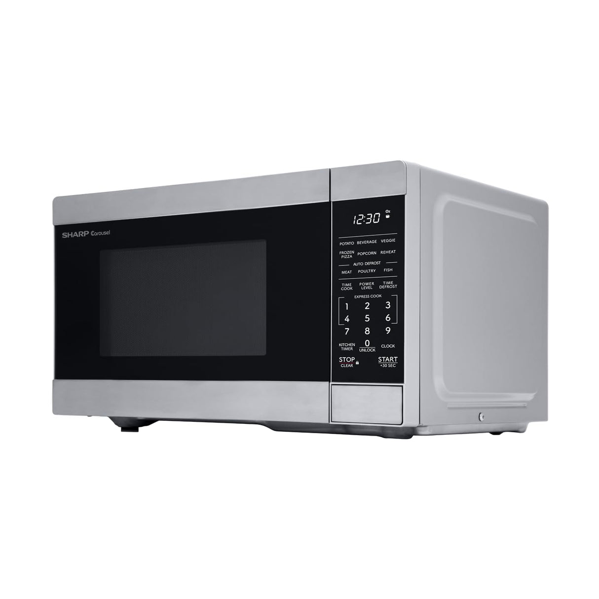 SHARP SMC0761KS Oven Countertop Microwave, 0.7 CuFt, Stainless Steel Sharp