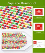 Coffee Diamond Art Kits for Adults, DIY Diamond Painting Food Paint by Numbers Kit for Beginners, 5D Full Drill Diamonds Gem Arts and Crafts for Home Wall Decor Gifts, Hobbies for Women 28x56inch N3-9 HUAYIJON