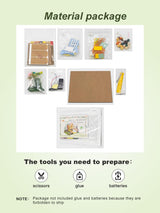 PlayOnePlay Create Your Dream Tiny Home with Our DIY Miniature House Kit - Wooden Furniture Decoration for Adults, Teens, and Friends! (Sunshine Flower) PlayOnePlay