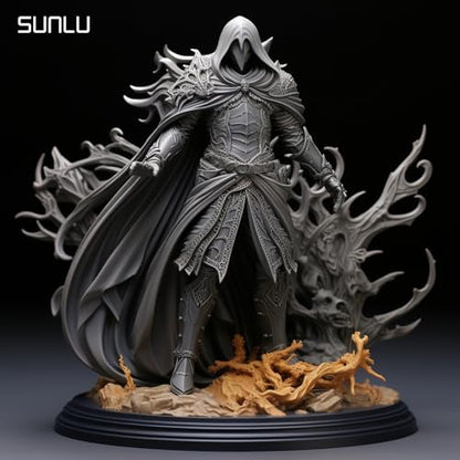 SUNLU 14K High Precision 3D Printer Resin 1KG, Standard 3D Printing Resin for Detail Printing Miniatures, Fast Curing 405nm UV Photopolymer Resin, Smooth Matte Surface, Better Liquidity, 1000G White