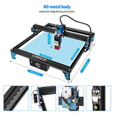 Comgrow Z1 Laser Engraver 10000mW Output Power, 24V Desktop Laser Cutter and Engraving Machine with Eye Protection Compressed Laser Spot 0.08mm, 10000mm/min Diode Laser Cutting for Metal Wood, Laser 4 Comgrow