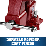 Wilton Utility HD Bench Vise, 8" Jaw Width, 8-1/2" Jaw Opening, 4-1/2" Throat (Model 648UHD) Wilton
