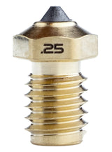 Diamondback Nozzles – V6 Compatible – Polycrystalline Solid Diamond Tip 3D Printer Nozzles, Improved Extrusion, Any Filament, Long Life, Wear Resistant, Layer Adhesion, USA Made (1.75mm x 0.25mm) US Synthetic