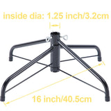 Sivya Christmas Tree Stand for 4 to 6 Foot Trees，Fits 0.75-1.25 Inch Pole Sivya