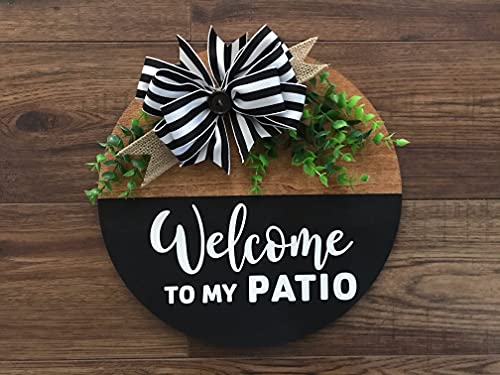 [Upgraded] Artificer 3 Pieces Large Round Wooden Discs 18 Inch, 1/4 Thick Unfinished Wood Circles 18 Inch Circle Blank Plywood Board Cutouts Wood Rounds for Crafts, Wood Burning, Door Hanger Signs Artificer