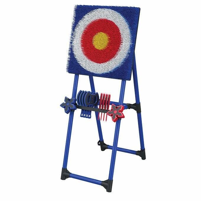 Generic Axe Throwing Game - Steel Frame & Foldable!, Blue Generic