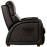 Catnapper Decompress Power Zero Gravity Recliner in Italian Black Leather Catnapper