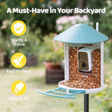NETVUE Birdfy Lite - Smart Bird Feeder with Camera, Bird Watching Camera, Auto Capture Bird Videos & Motion Detection, Wireless Camera Ideal Gift for NETVUE