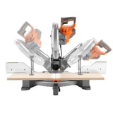 15 Amp Corded 12 in. Dual Bevel Miter Saw with LED RIDGID