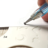 JUYA Quilling Paper and Tools Classic Set QK10 (Blue, Have Glue) JUYA