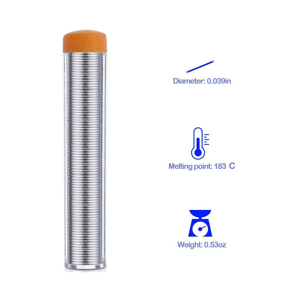 Soldering Iron Kit Electronics - FEITA Adjustable Temperature Solder Iron AC110V 60W with 5Pcs Different Solder Tips, Soldering Stand, Solder Wire for Variously Electronic Repair FEITA