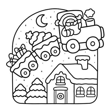 Christmas: Bold & Easy Coloring Book, Stocking Stuffer for Adults & Teens (Christmas Coloring Book) TAD Publishing LLC