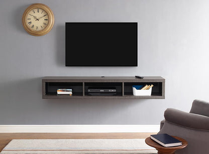 Martin Furniture Floating Tv Console, 60", Skyline Walnut - WoodArtSupply